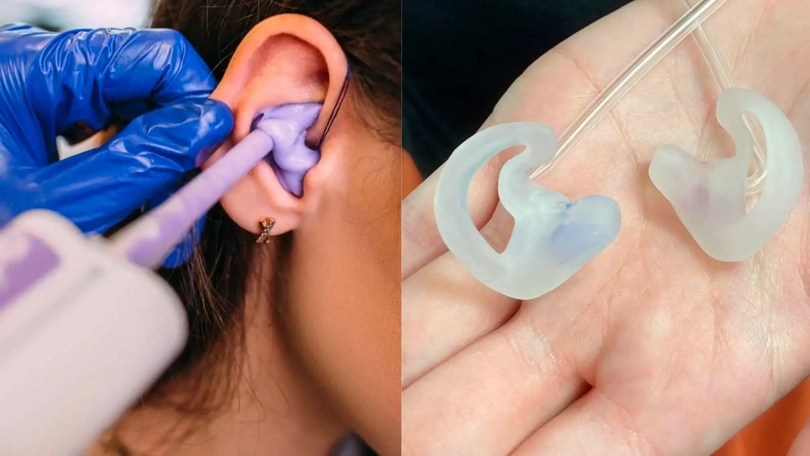 Custom ear mould making