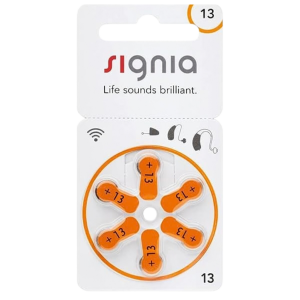 Signia 13 Size Hearing Aid Battery