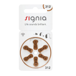 Signia 312 Size Hearing Aid Battery