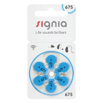 Signia 675 Size Hearing Aid Battery