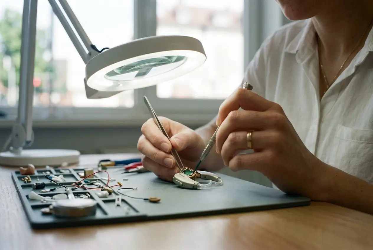 Hearing aid repair